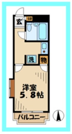 プルミエール2番館の物件間取画像